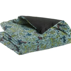 Maison Vivaraise Edredon imprimé Ariane Pétrole 85 x 200 New