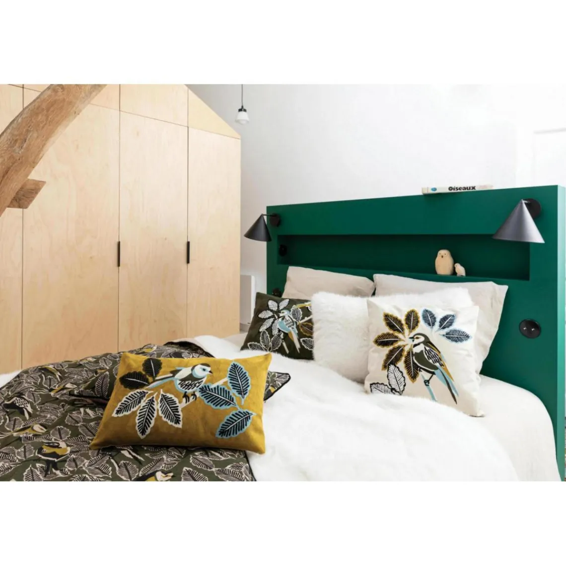 Maison Vivaraise Edredon recyclé Nolan Neige 85 x 200 Clearance