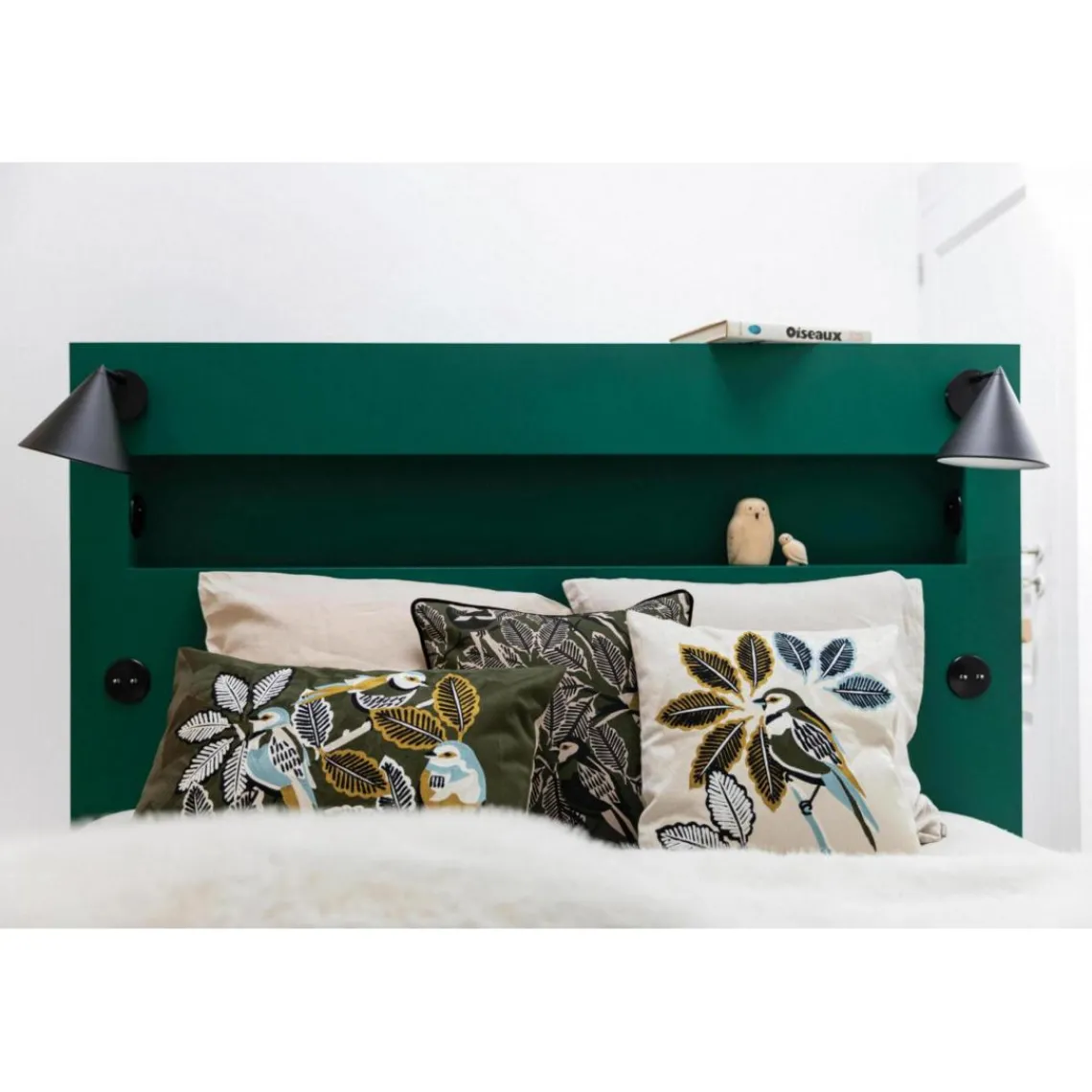 Maison Vivaraise Edredon recyclé Nolan Neige 85 x 200 Clearance