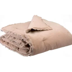 Maison Vivaraise Edredon uni Fara Taupe 85 x 200 New