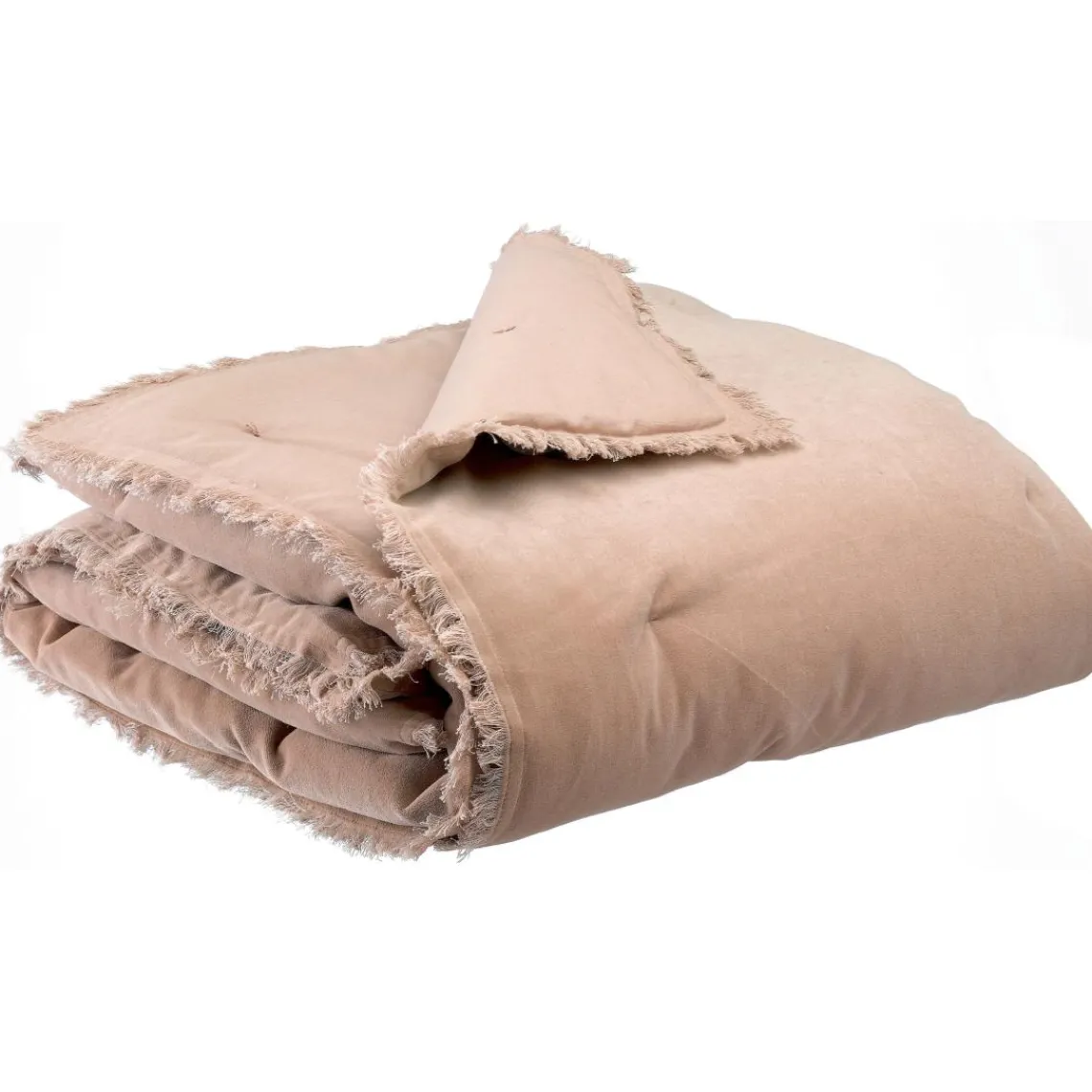 Maison Vivaraise Edredon uni Fara Taupe 85 x 200 New