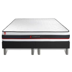 Somness Ensemble double sommier matelas Hot