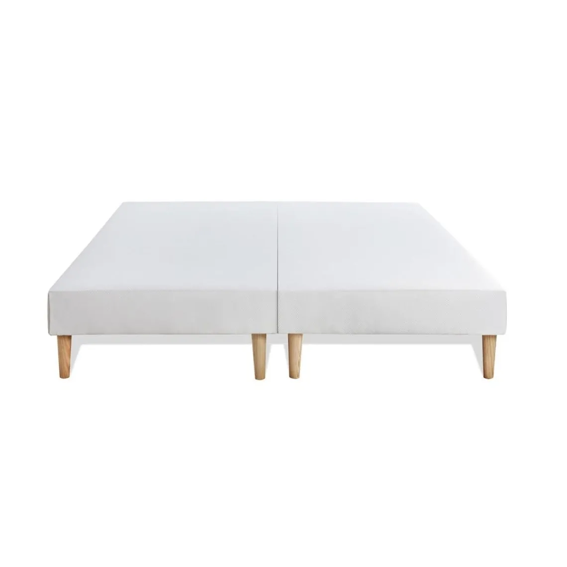 Sleepfit Ensemble double sommier matelas FLEXY ressorts ensaches et memoire de forme Discount