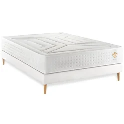 LITIER DELUXE Ensemble Le Vingt-Quatre sommier Blanc Hot