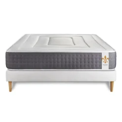 LITIER DELUXE Ensemble Le Vingt-Six sommier Blanc Hot