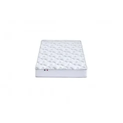Selenia Ensemble Matelas 100% latex 3 zones NUDE et Sommier Blanc Sale