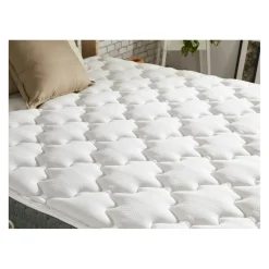 Selenia Ensemble Matelas Ressort 7 Zones Face Hiver/Eté HYGO + Sommier Vert Céladon LEO Fabriqué En France Clearance