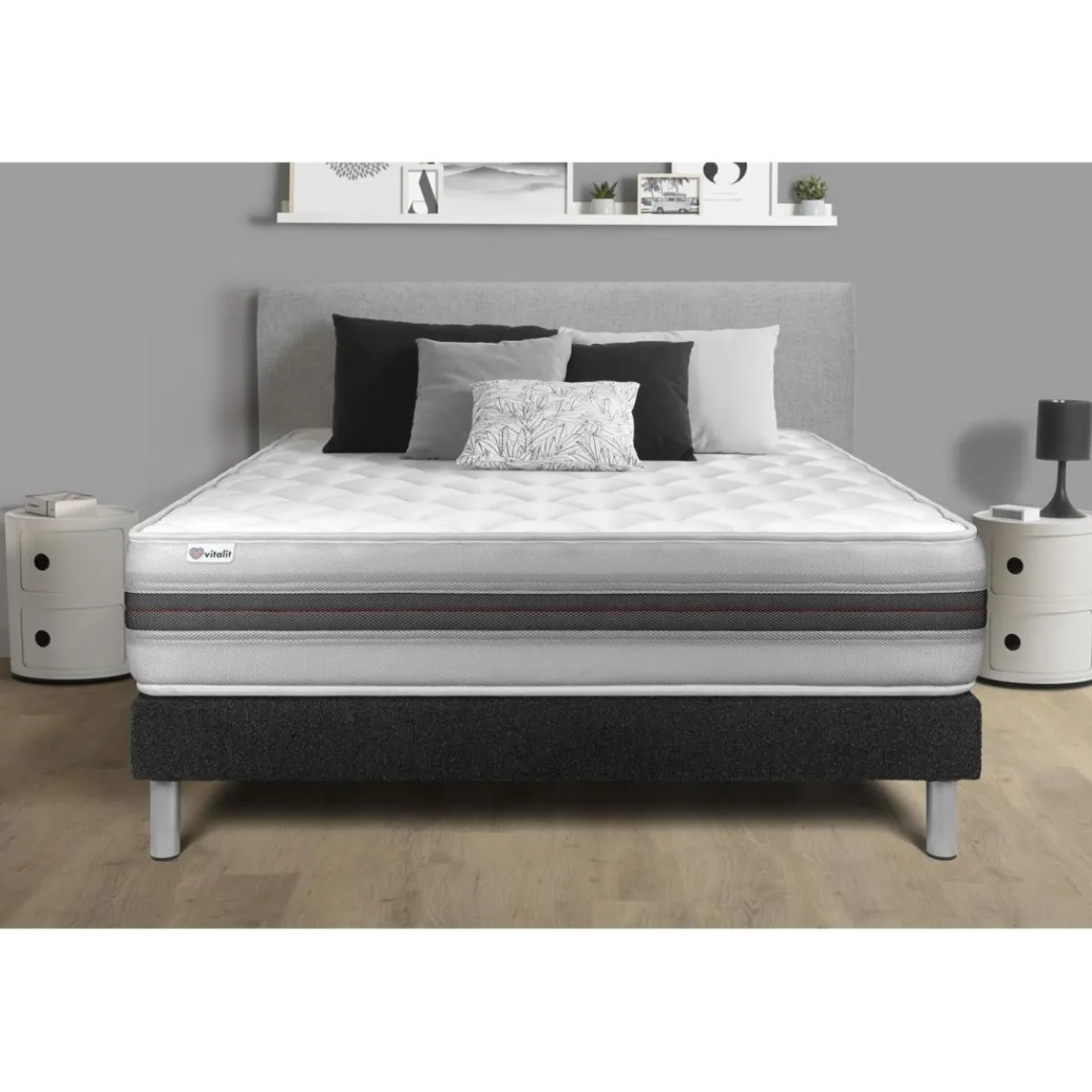 VITALIT Ensemble matelas sommiers VITALMEMO BACK Clearance