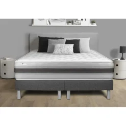 VITALIT Ensemble matelas sommiers VITALMEMO BACK Blanc Outlet