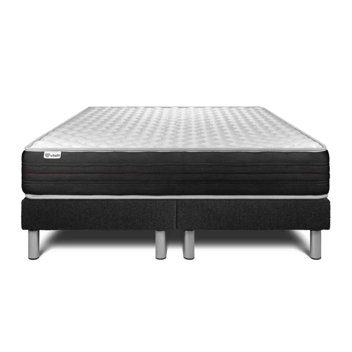 Prestige literie Ensemble Matelas VITALMEMO ONE en mousse polyuréthane à mémoire de forme Outlet