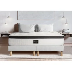 Prestige literie Ensemble Privilège Memoire de forme 5 zones Blanc Online