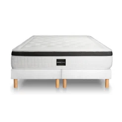 Prestige literie Ensemble Privilège Memoire de forme 5 zones Blanc Online