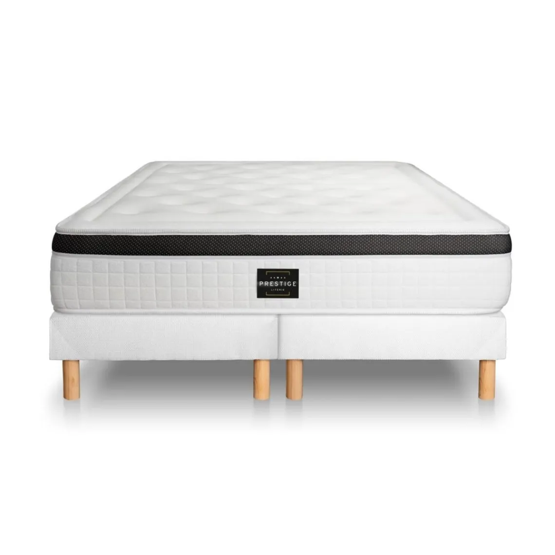Prestige literie Ensemble Privilège Memoire de forme 5 zones Blanc Online