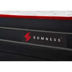 Somness Ensemble sommier et matelas BOOST ressorts ensaches et memoire de forme Sale
