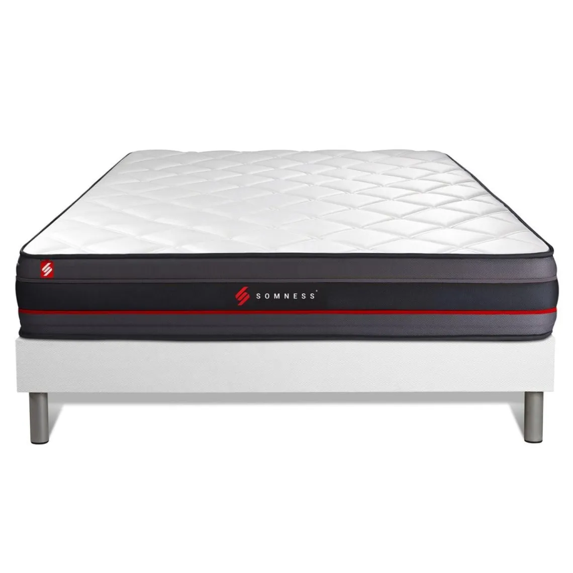 Somness Ensemble sommier matelas REGEN a memoire de forme Best