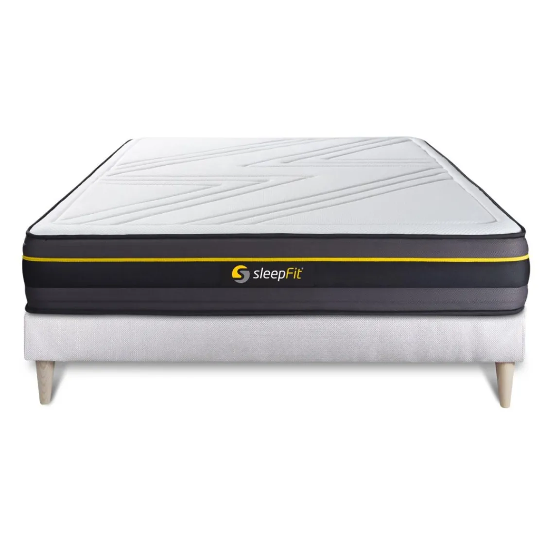 Sleepfit Ensemble sommier matelas ACTIVE a memoire de forme Discount