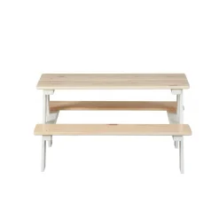 3S. x Home Ensemble table et bancs enfant en bois - HINNA Hot