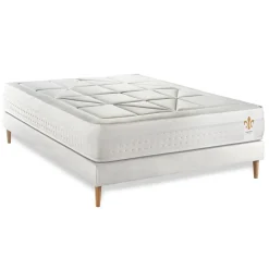 LITIER DELUXE Ensemble Vingt-Huit sommier Kit Blanc Outlet