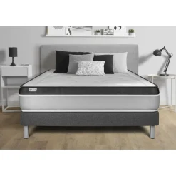 VITALIT Ensemble VITAL ERGO sommier Kit gris Outlet