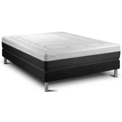 VITALIT Ensemble VITAL FORM sommier kit noir Outlet