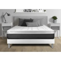 VITALIT Ensemble VITAL SOFT sommier Kit blanc New