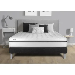 VITALIT Ensemble VITAL SPA sommier Kit Noir Hot