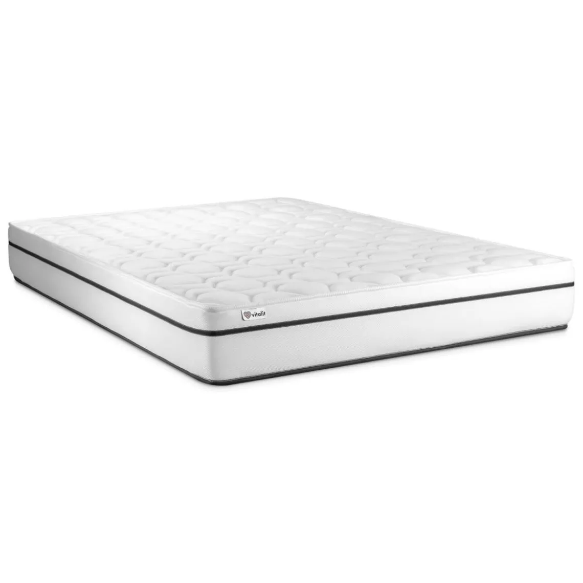 VITALIT Ensemble VITAL SPA sommier Kit Noir Hot