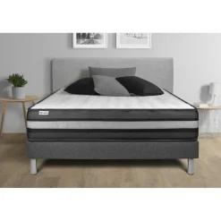 VITALIT Ensemble VITALPOWER ZEN sommier Kit gris New