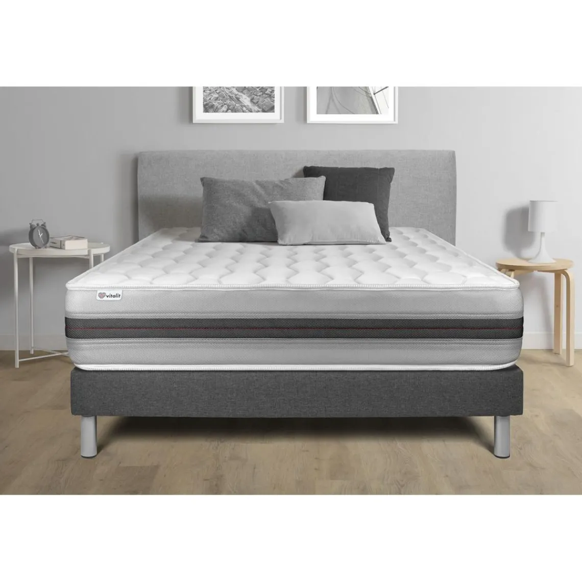 VITALIT Ensemble VITALSPRING RECOVER gris Outlet