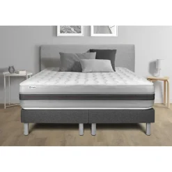 VITALIT Ensembles matelas sommiers gris VITALSPRING RECOVER
