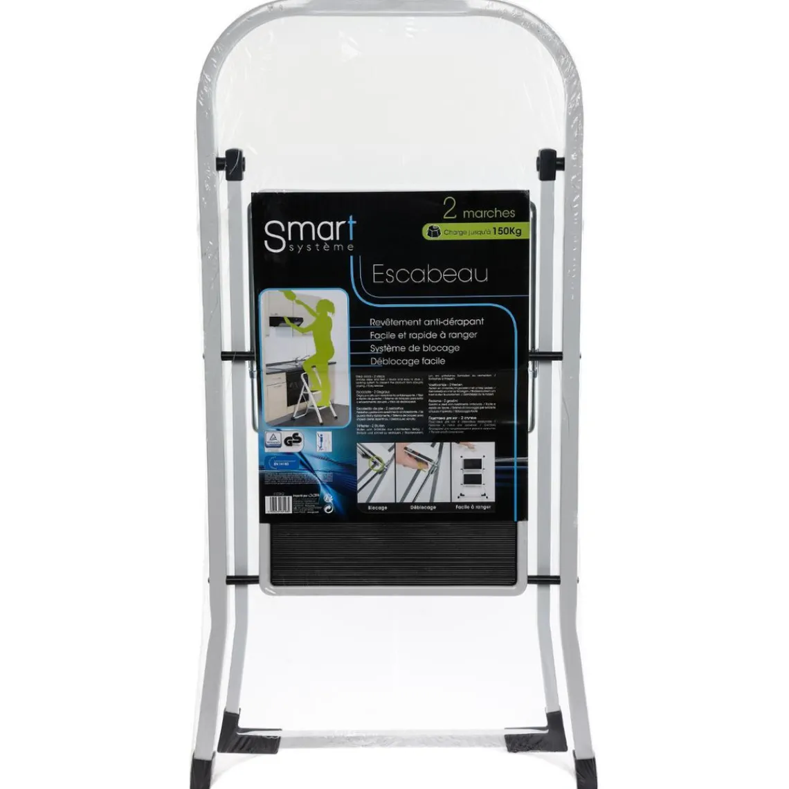 3S. x Home Escabeau 2 Marches New