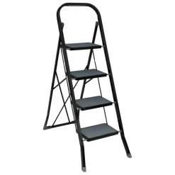 3S. x Home Escabeau 4 marches pliable en métal Clearance