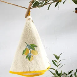 Becquet Essuie mains Citronia blanc Discount