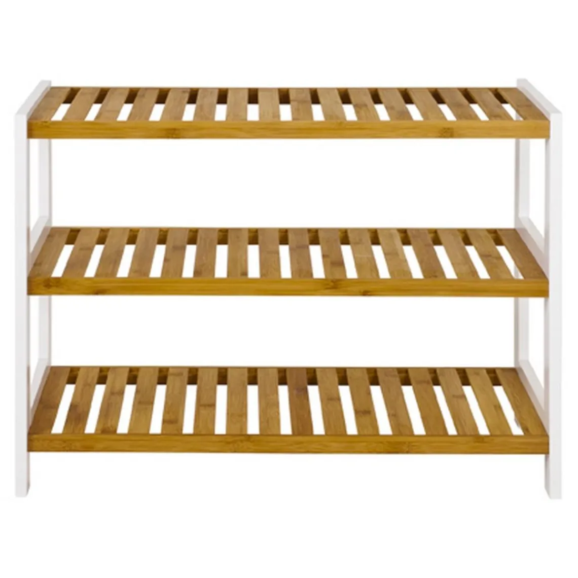 3S. x Home Etagère à chaussures bois et bambou trois niveaux Online