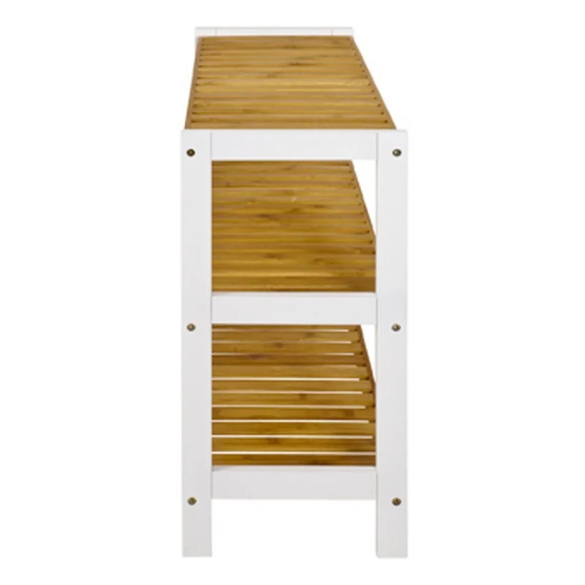 3S. x Home Etagère à chaussures bois et bambou trois niveaux Online