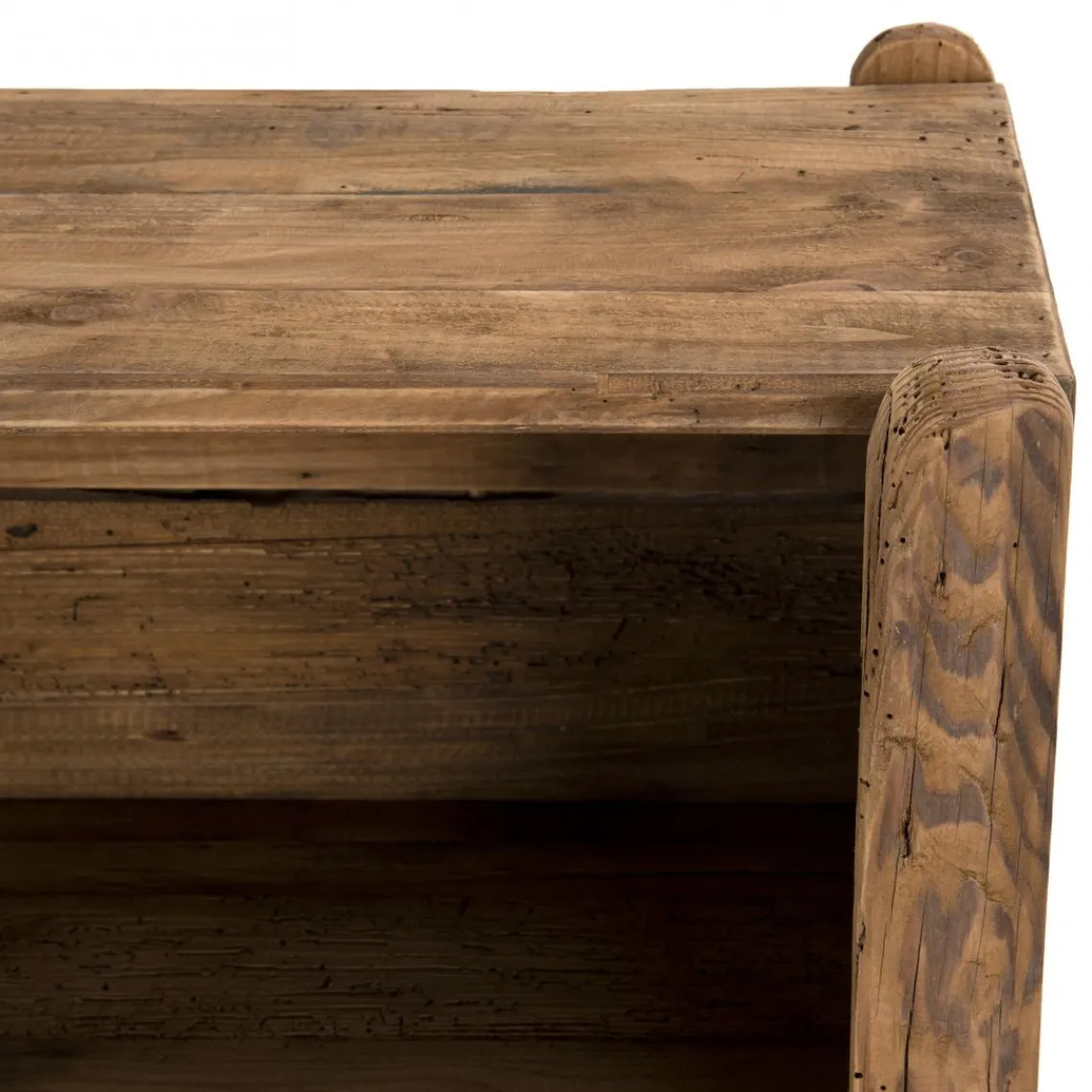 Macabane Etagère ANDRIAN 3 Niveaux Bois Pin Recyclé Clearance