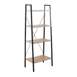 Calicosy Etagère de rangement 4 niveaux style industriel Clearance