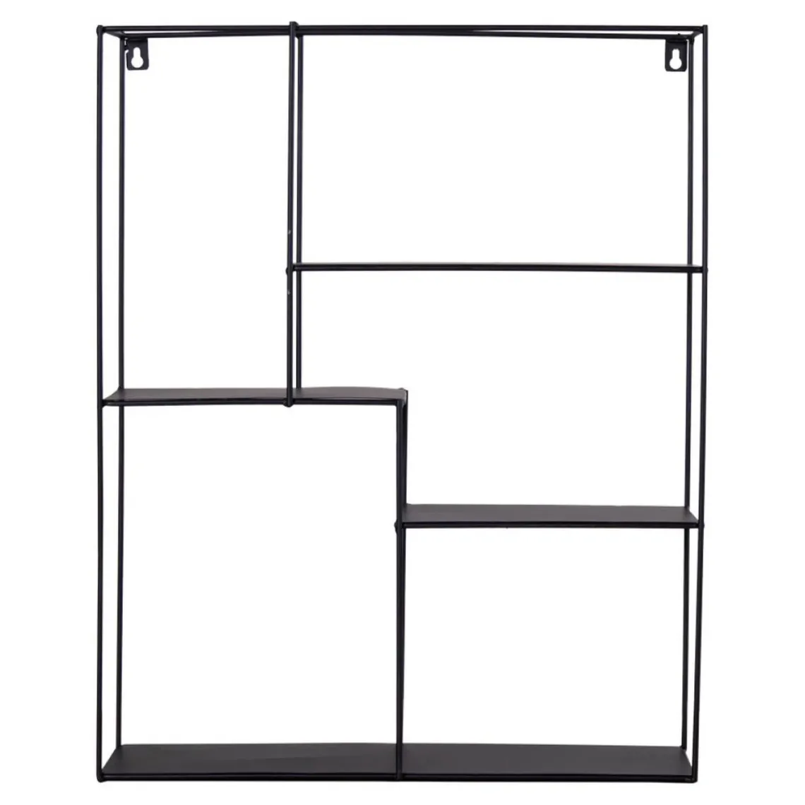 House Nordic Etagère Murale Métal Noir MONS Outlet