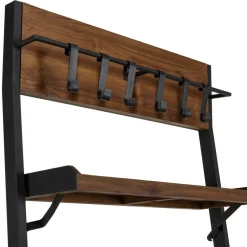 Macabane Etagère murale SIXTINE à plateaux 4 niveaux Discount