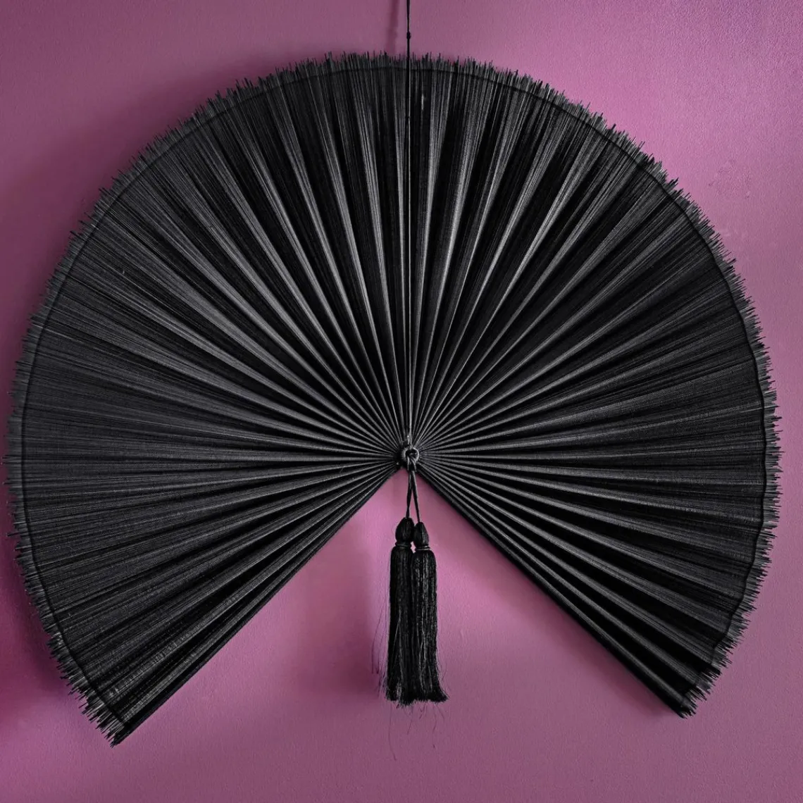 Becquet Eventail Décoratif FAN Noir New