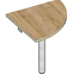 3S. x Home Extension d’angle en demi-lune avec pied métal EASY Sale