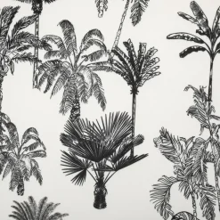 3S. x Home Fauteuil bois et hévéa noir et blanc Best