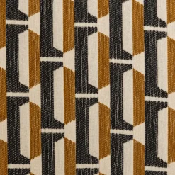 3S. x Home Fauteuil Chiara beige et noir Sale