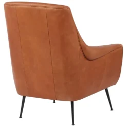 Zago Fauteuil cuir Marron Hot