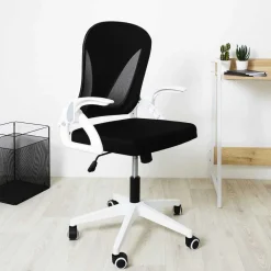 3S. x Home Fauteuil De Bureau Rabattable Style Industriel Discount