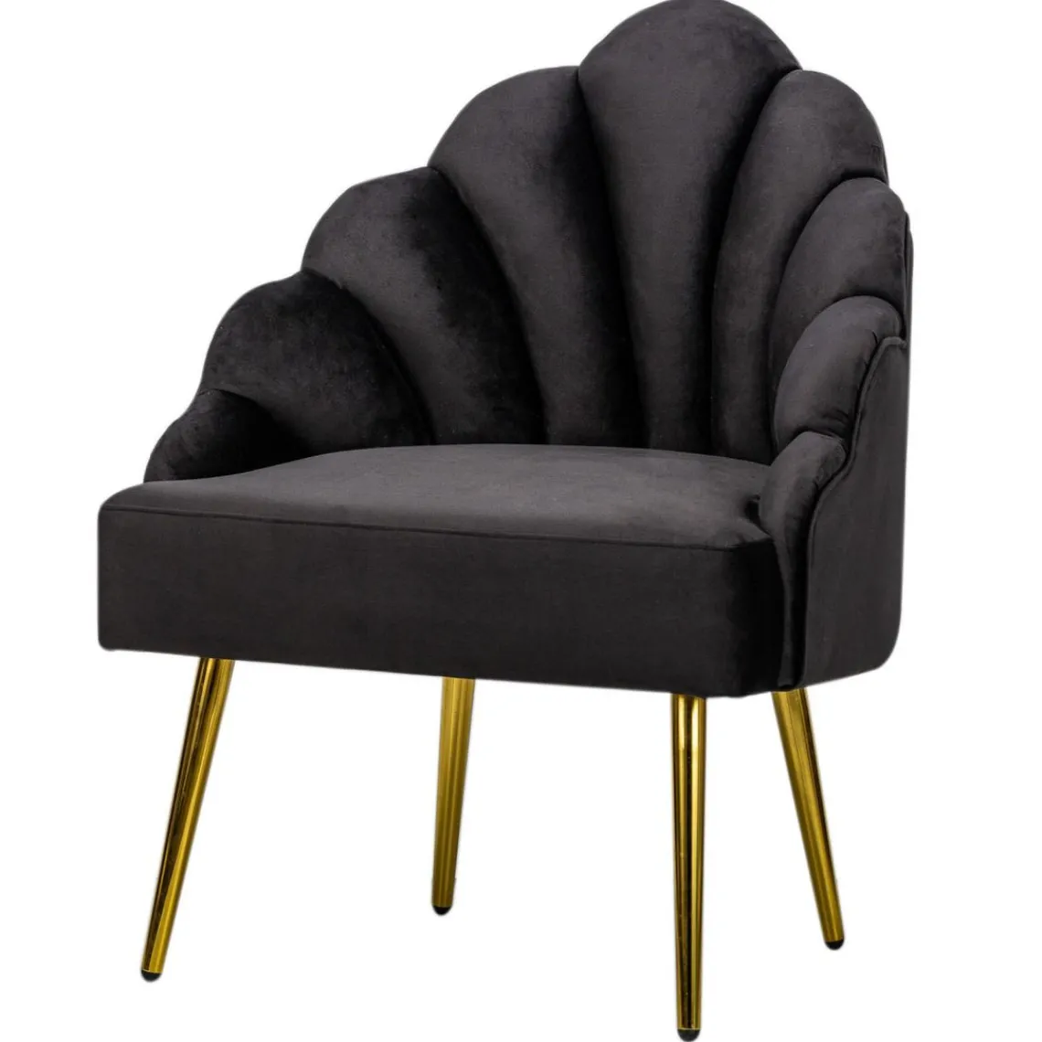 3S. x Home Fauteuil de Salon Design Pieds Metal BOLGE- Noir Online
