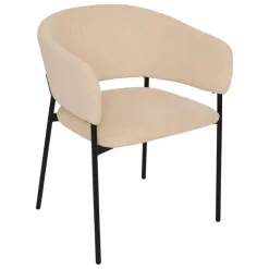 3S. x Home Fauteuil de table Solea Beige