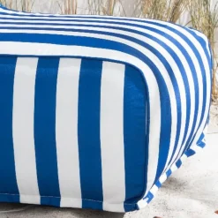 Today FAUTEUIL GONFLABLE - SUMMER STRIPES 90x60x70cm Bleu Sale