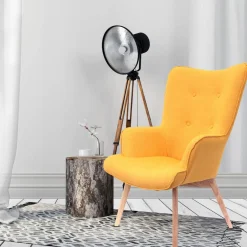 3S. x Home Fauteuil HELSINKI Jaune Outlet