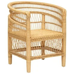 3S. x Home Fauteuil malawi naturel MALEVIO Beige Hot